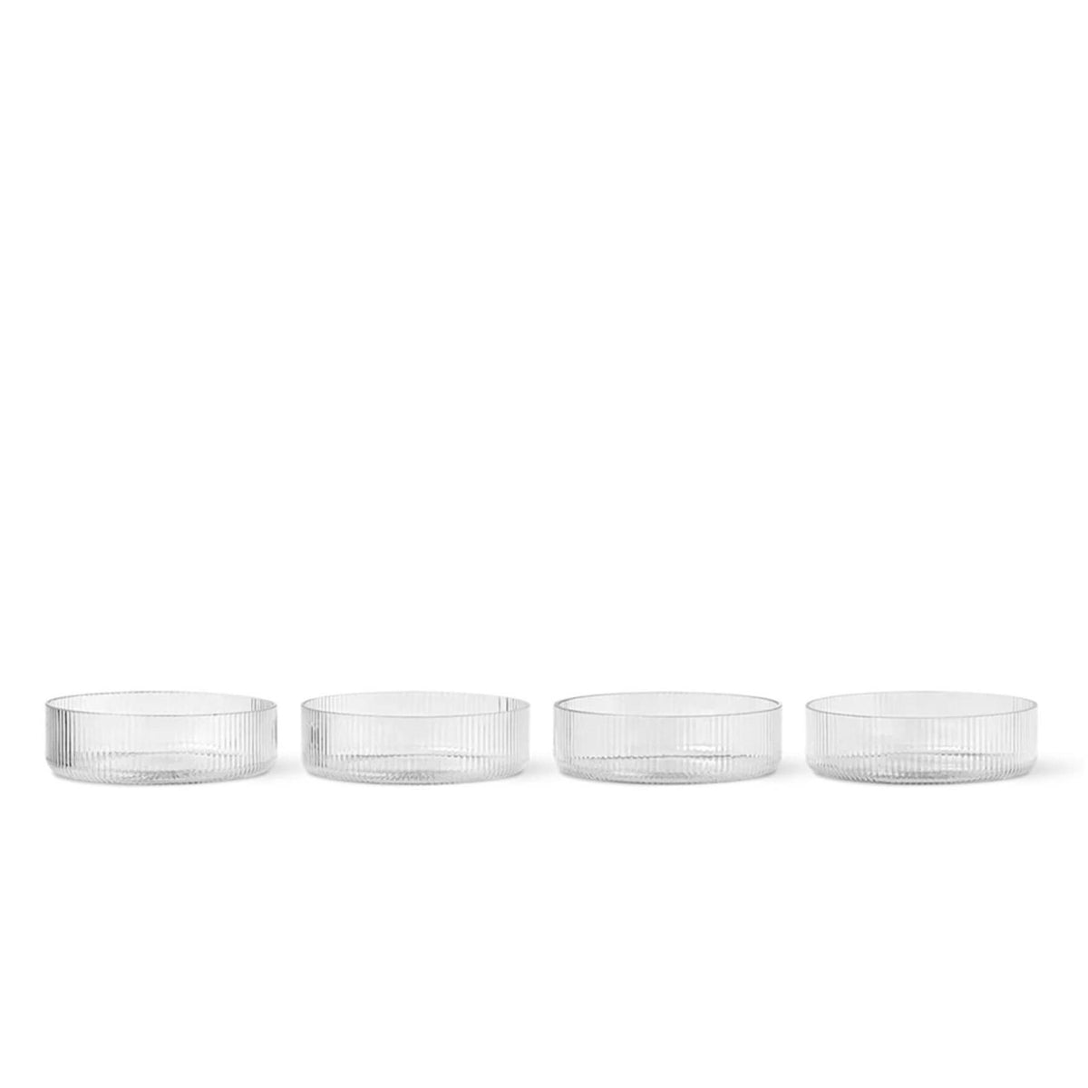 Ferm Living Ripple Serving Bowls - Set of 4