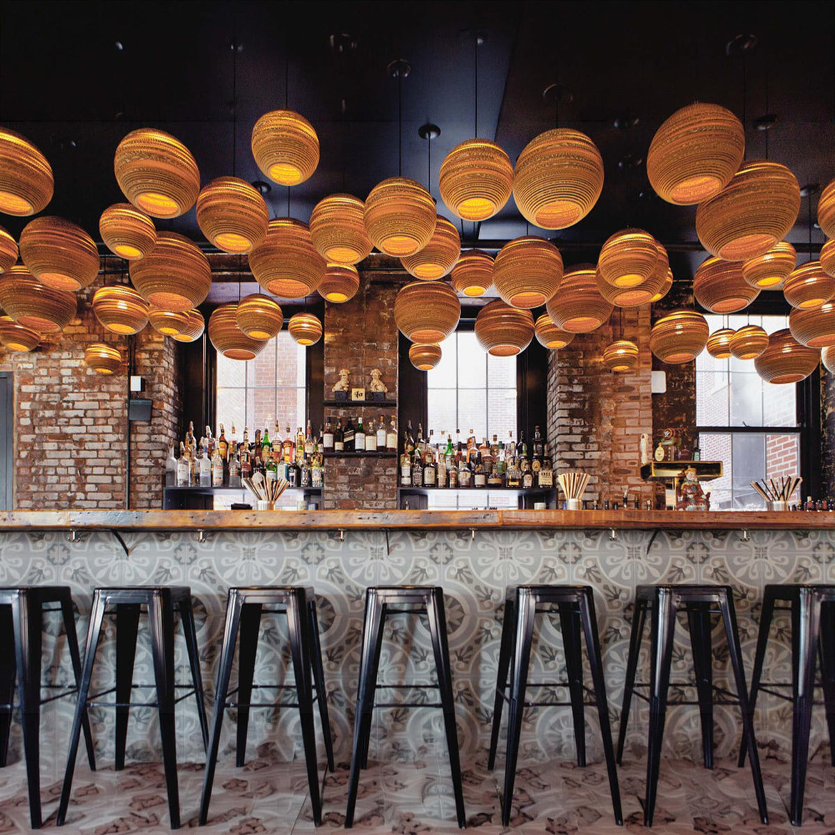 Graypants Moon Pendant Light
