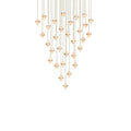 Marc Wood Gem Conical Cluster Pendant Light
