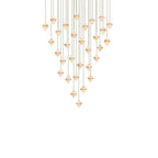 Marc Wood Gem Conical Cluster Pendant Light