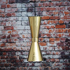 Mullan Lighting Amias Mid-Century Brass Pendant Light