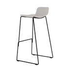 Fredericia Pato Sledge Bar Stool, Fully Upholstered