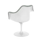 Knoll Saarinen Tulip Dining Armchair - Upholstered Inner Shell