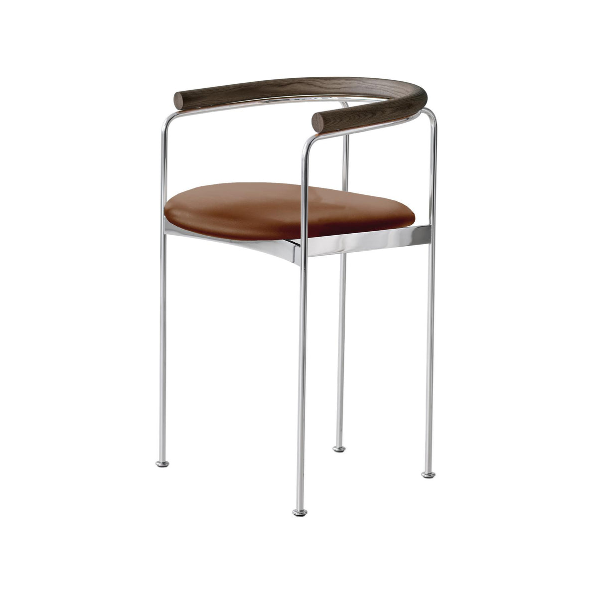 DK3 Baia Counter Stool with Wooden Back