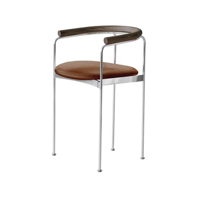 DK3 Baia Counter Stool with Wooden Back