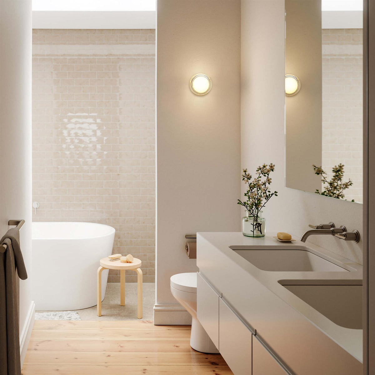 Tala Firth Bathroom Wall Light - IP65