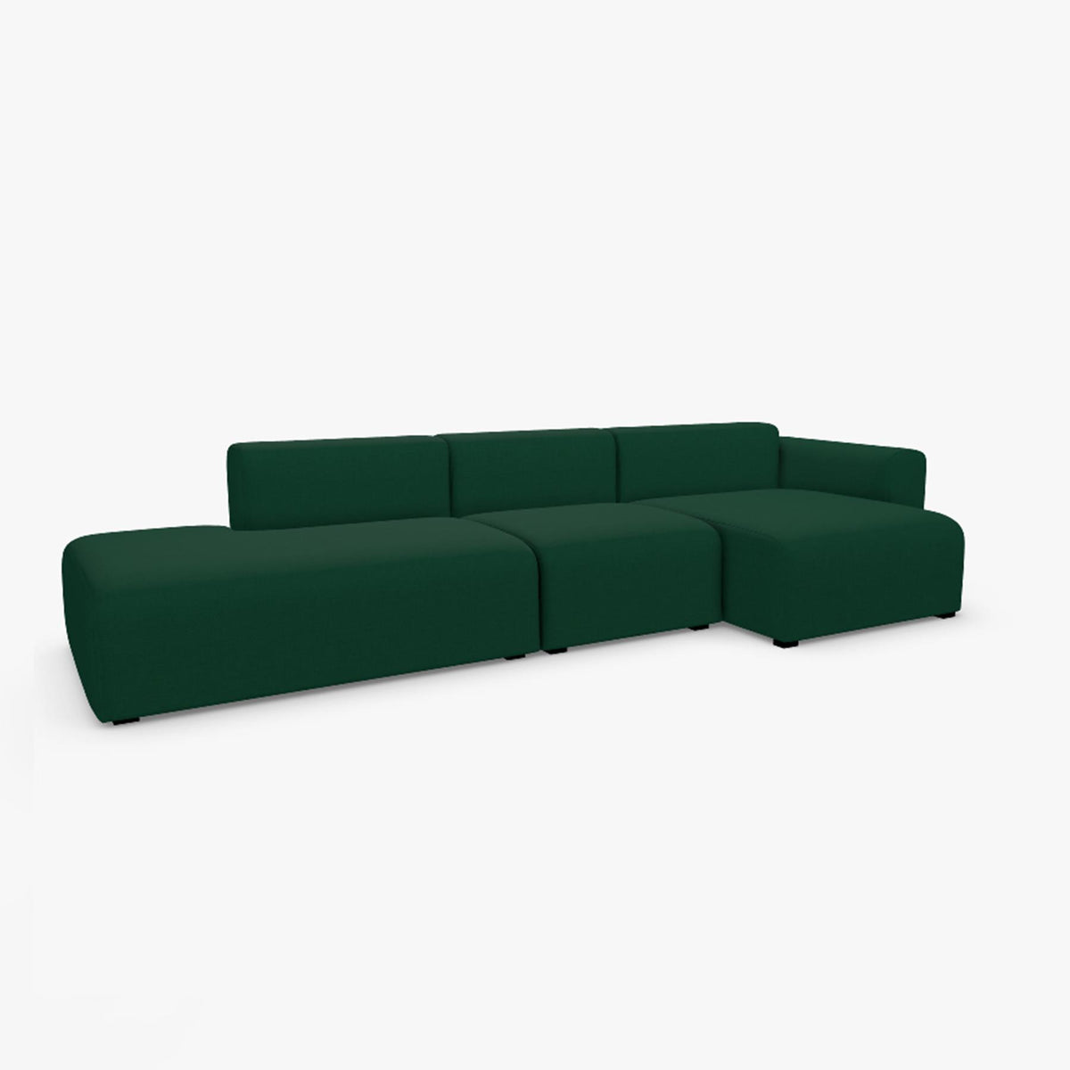 HAY Mags Sofa 3+ Seater Combination 4 Right