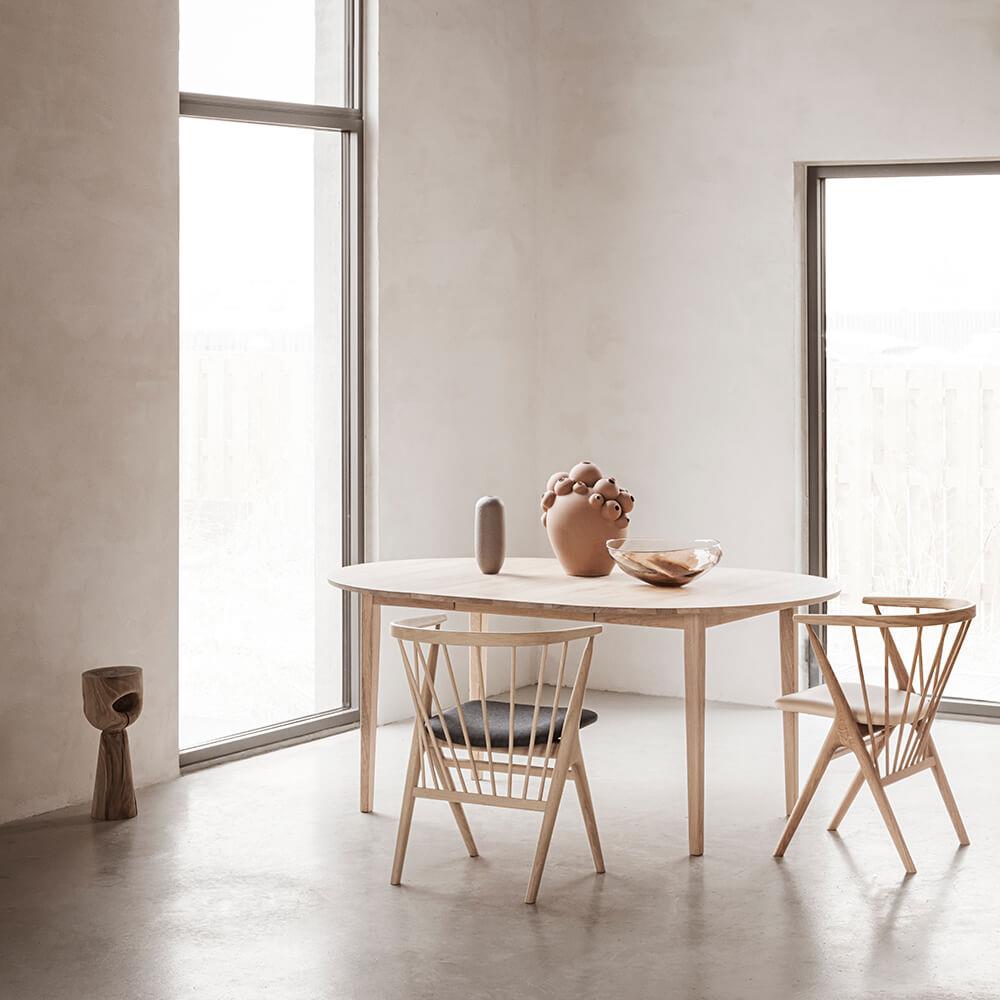 Sibast No 3 Dining Table & No 8 Dining Chair Set