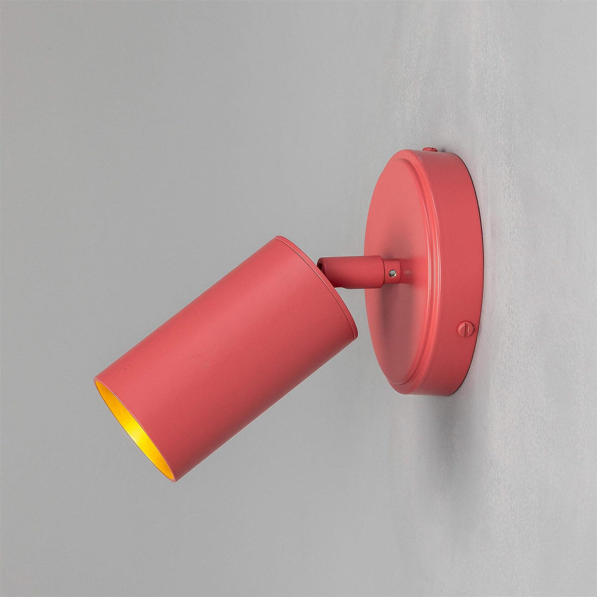 Mullan Lighting Evanston Directional Brass Wall Spotlight