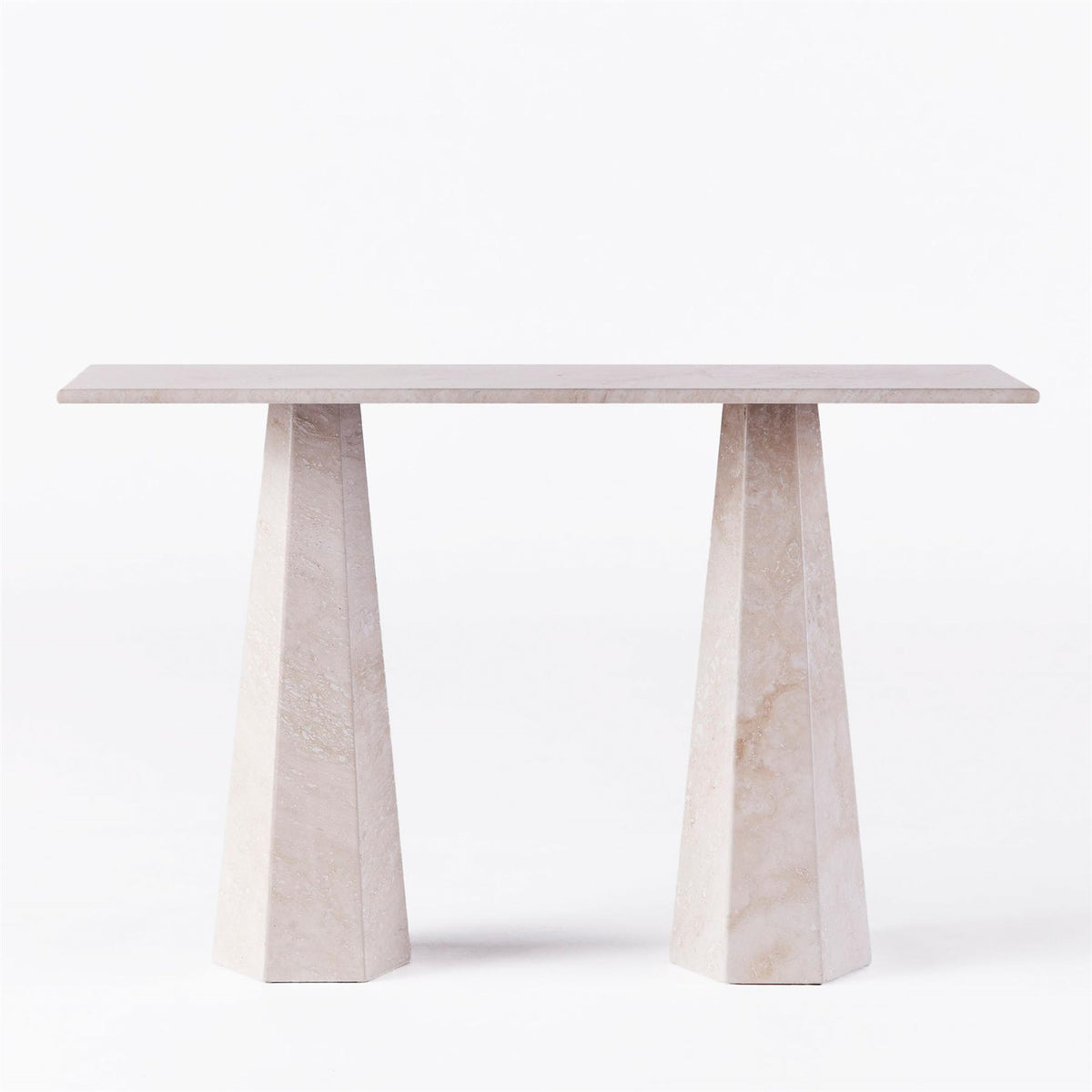 Dusty Deco Hexagon Console Table