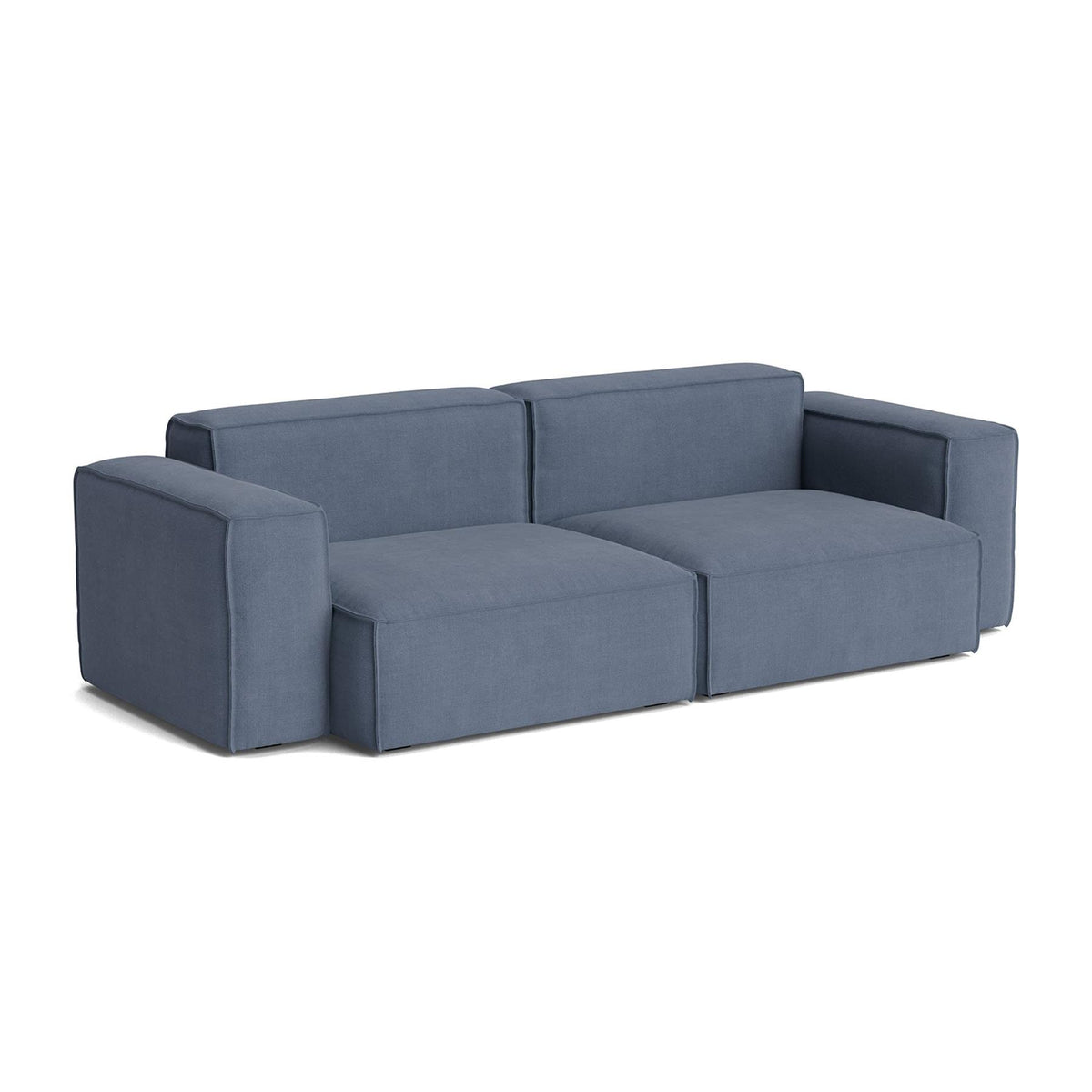HAY Mags Soft 2+ Seater Sofa Low Armrest with Removable Cover Combination 1