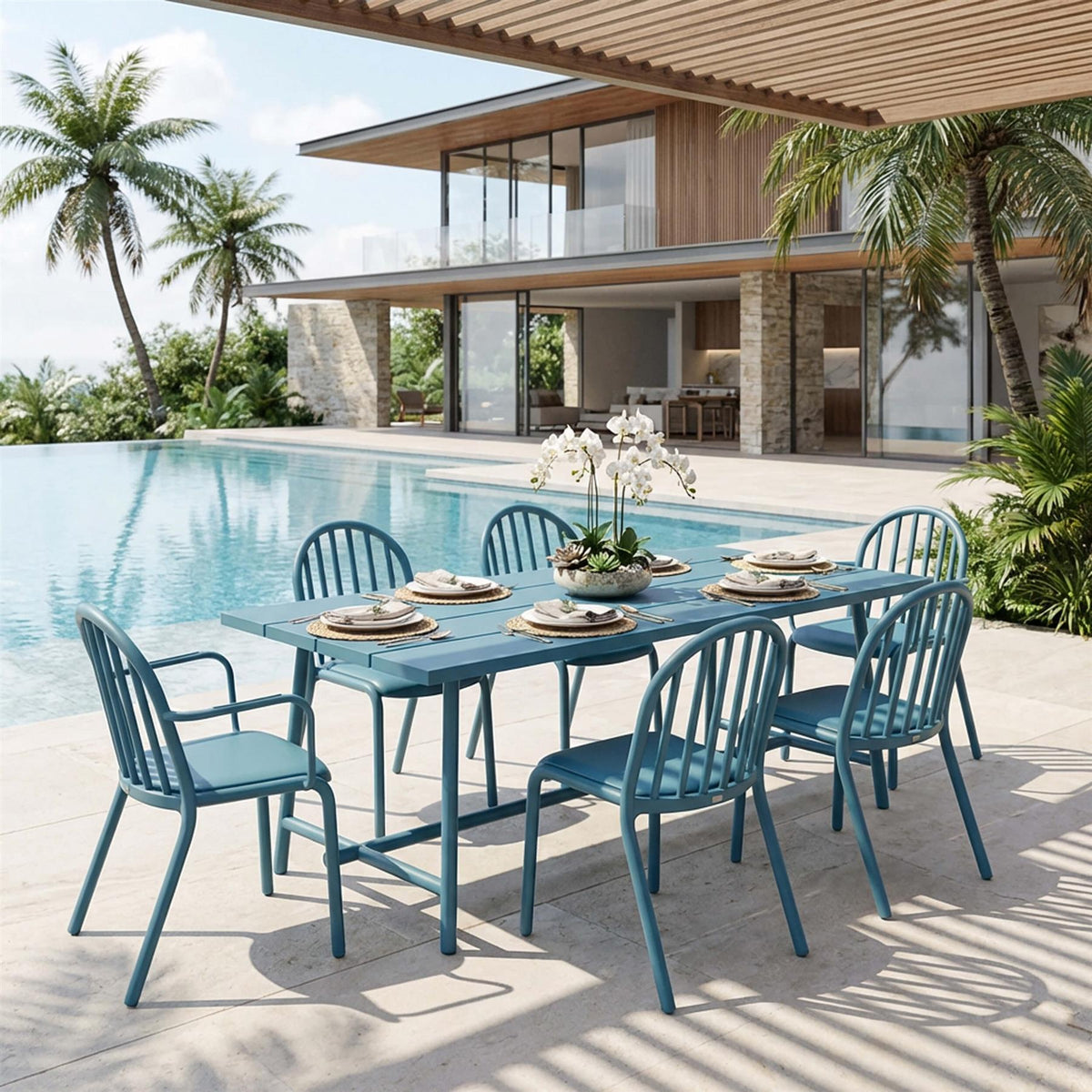 Fatboy Fred's Outdoor Dining Set - Large - Curated by Holloways of Ludlow