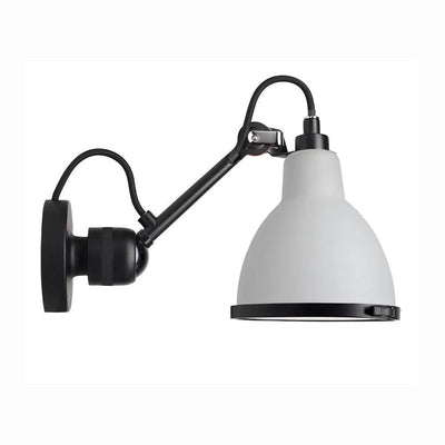 Outlet Lampe Gras 304 bathroom wall light - Black body - polycarbonate shade