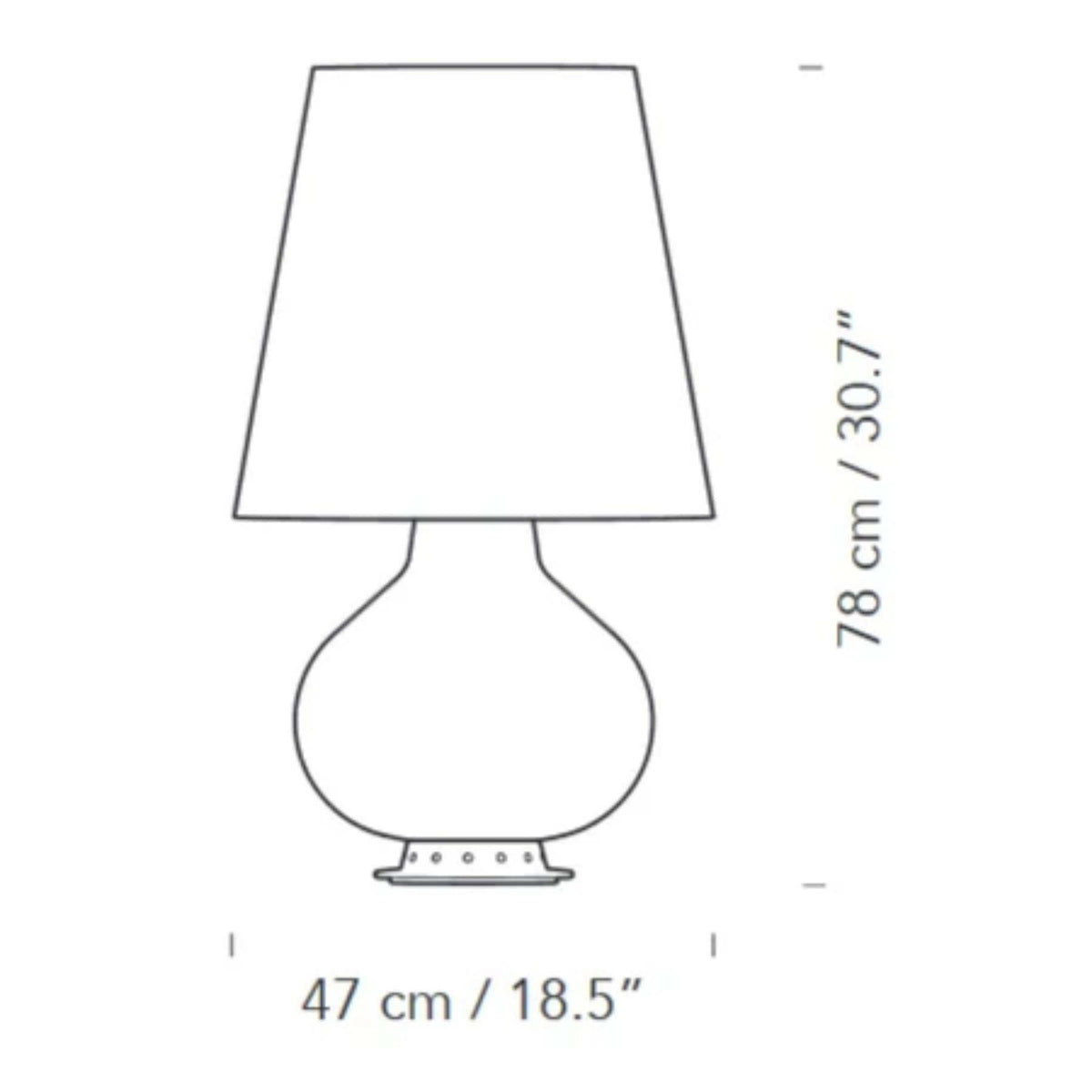 FontanaArte Fontana 1853 Table Lamp