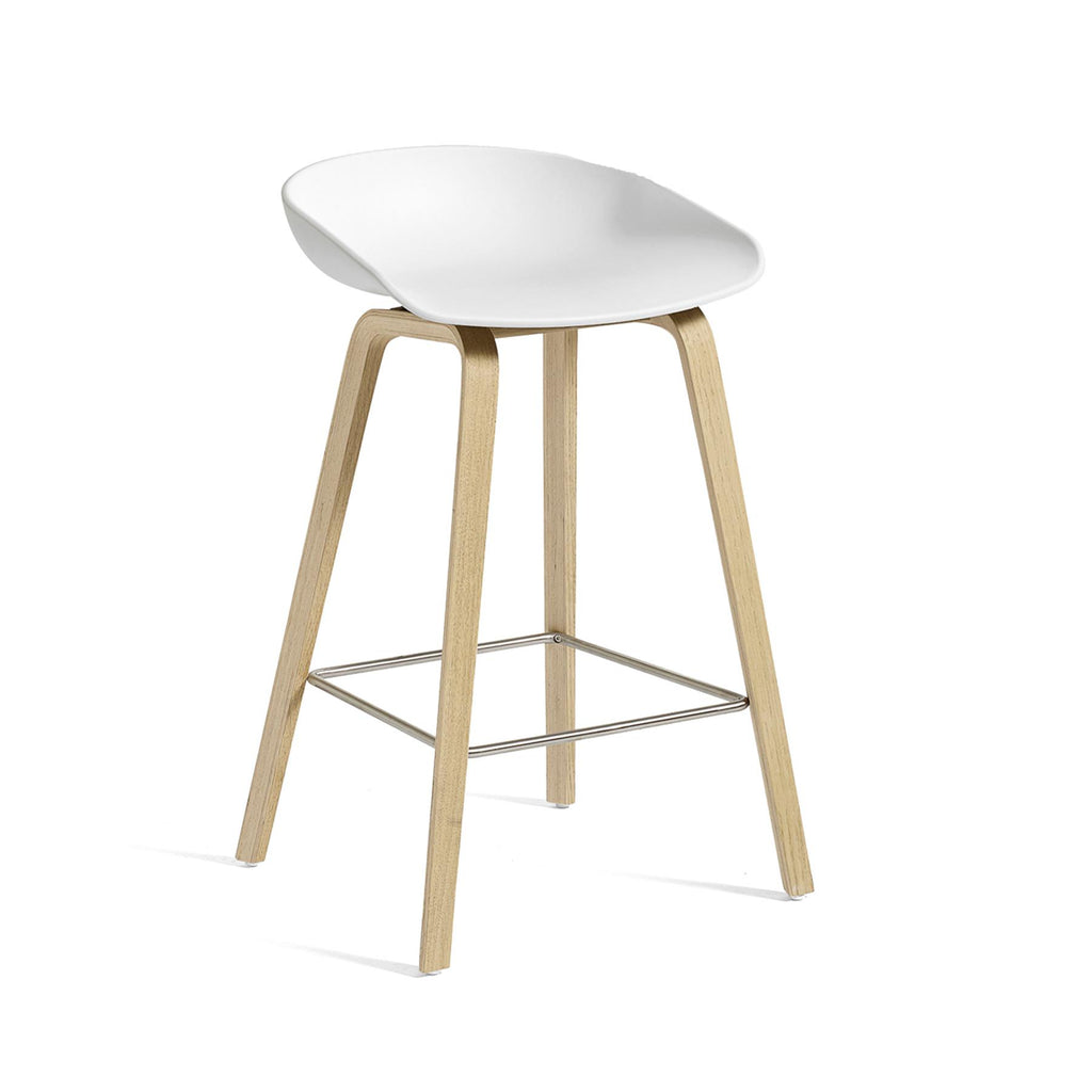 HAY About a Stool 32 Felt Gliders Breakfast Bar Stool