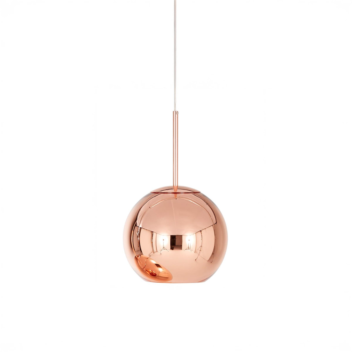 Tom Dixon Copper Round Pendant Light