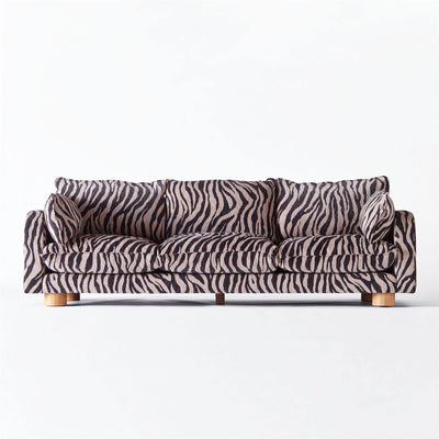 Dusty Deco Miles Sofa Zebra