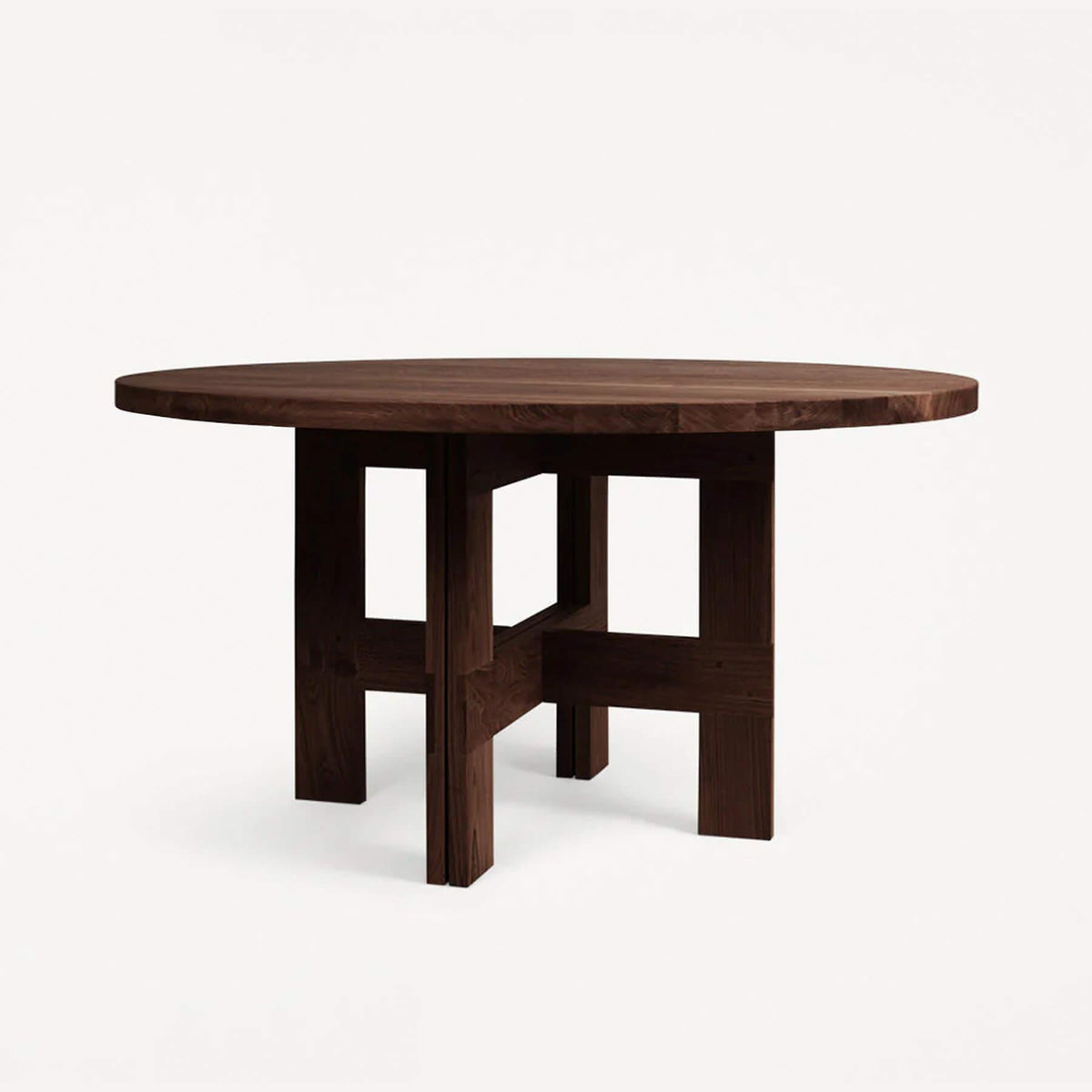 Frama Farmhouse Trestle Dining Table - Round