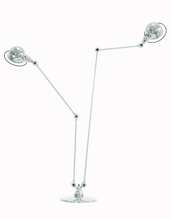 Jielde Loft Twin Floor Lamp - Gloss