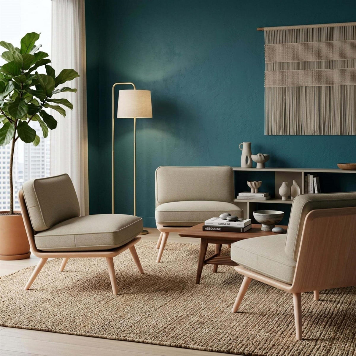 Fredericia Spine Lounge Suite Petit Chair