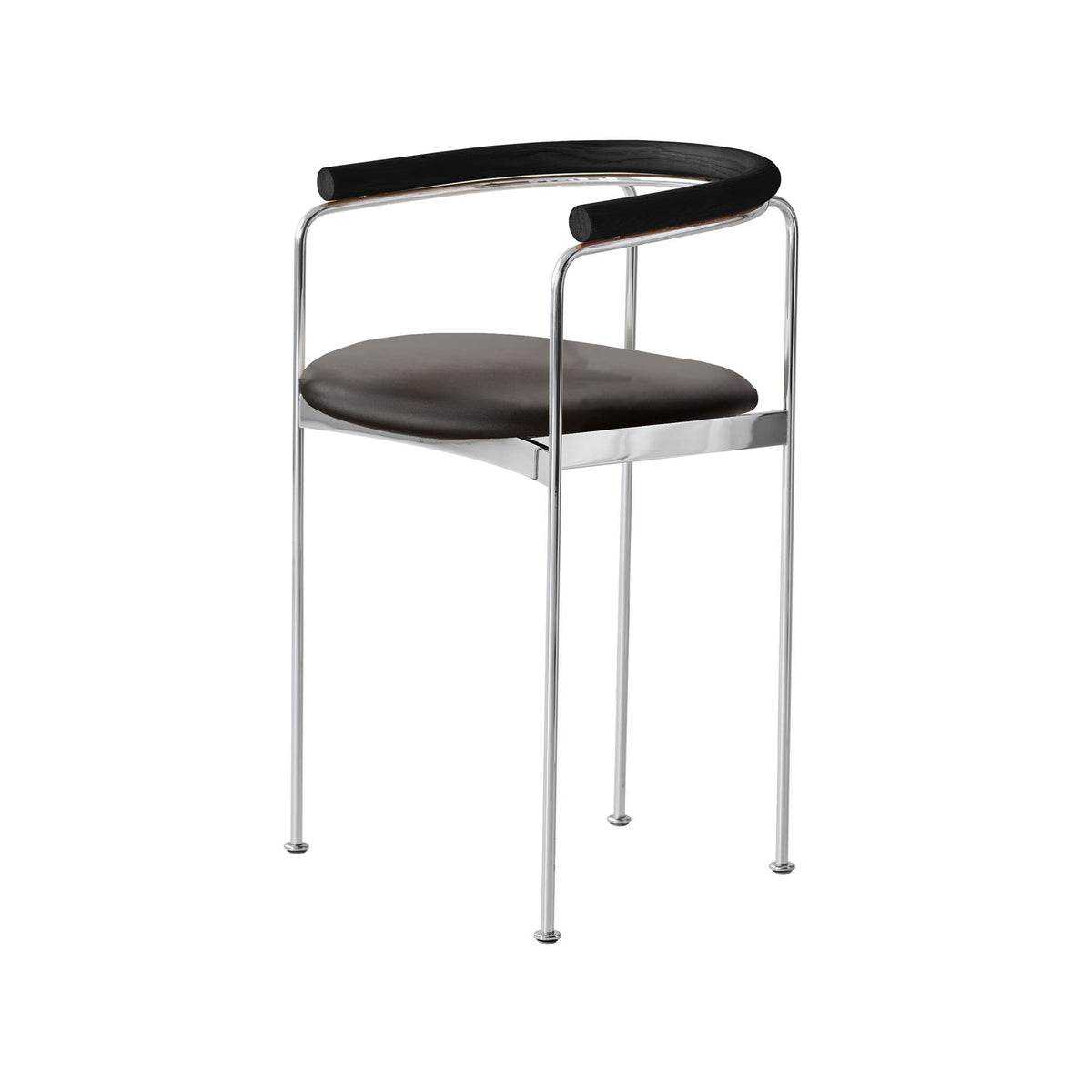 DK3 Baia Counter Stool with Wooden Back