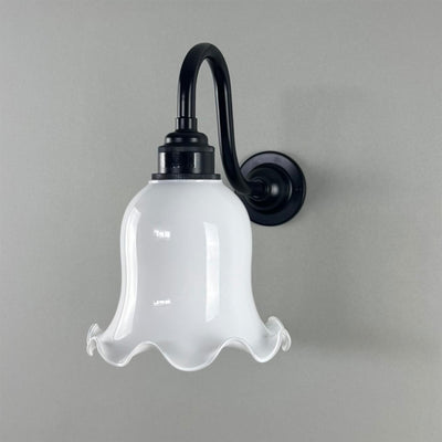 Old School Electric Tulip Wall Light - Swan Arm