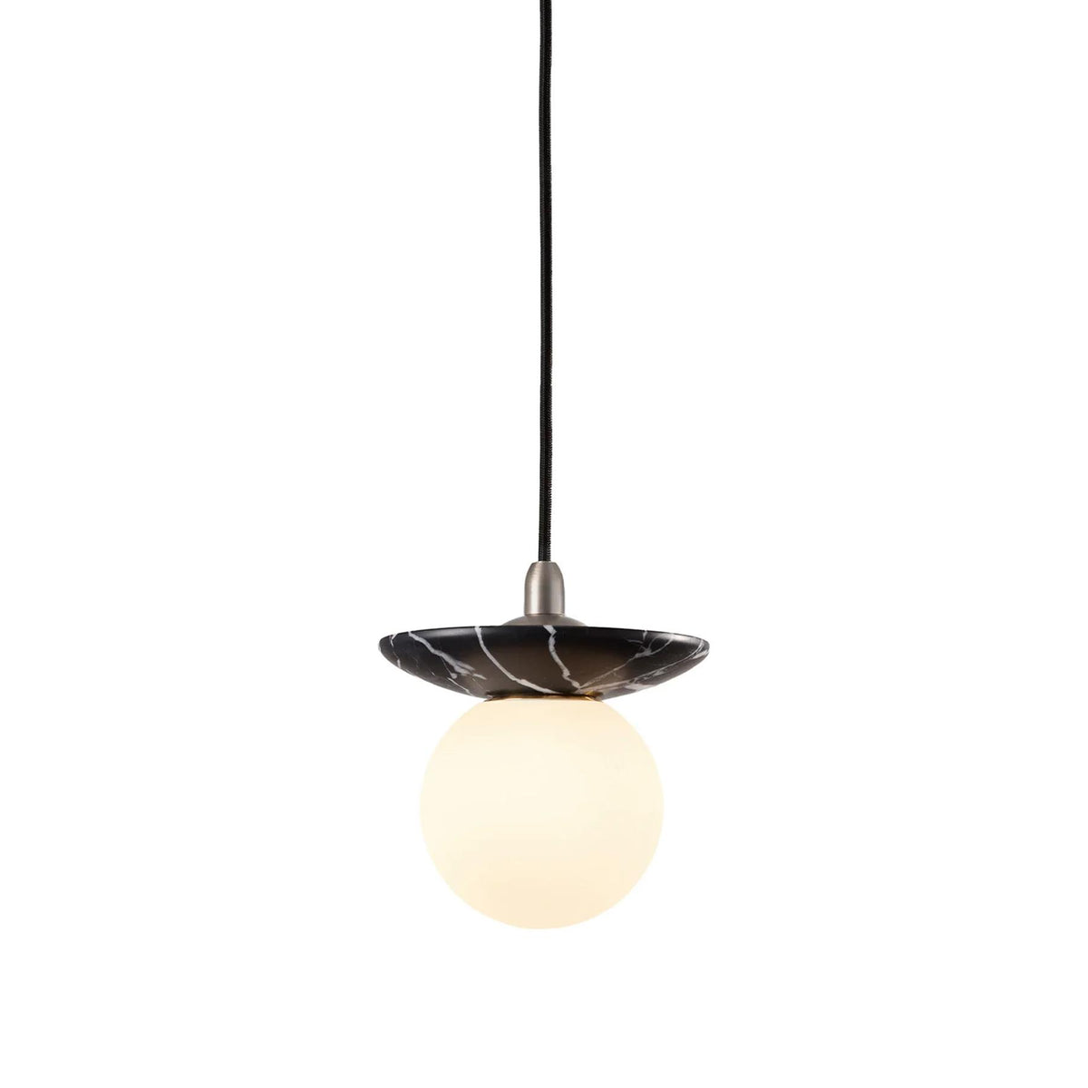 J. Adams Orbit Stone Pendant Light