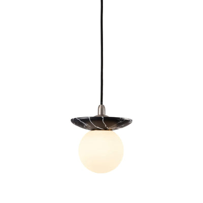 J. Adams Orbit Stone Pendant Light