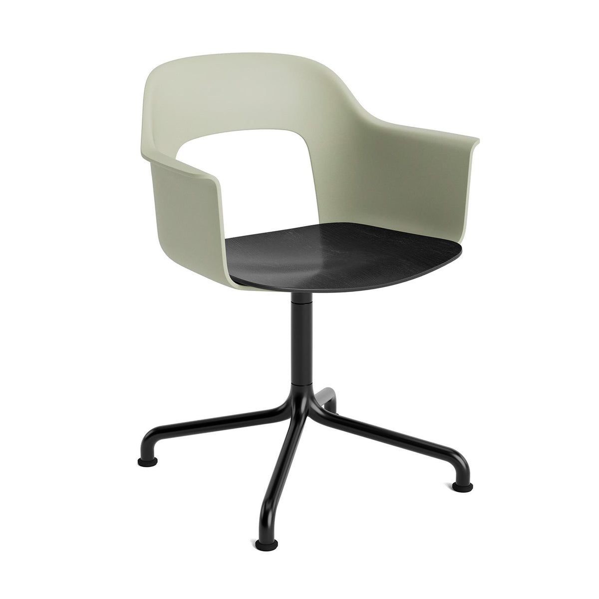 HAY Layout Armchair 252 with 4 Star Swivel Arc Base