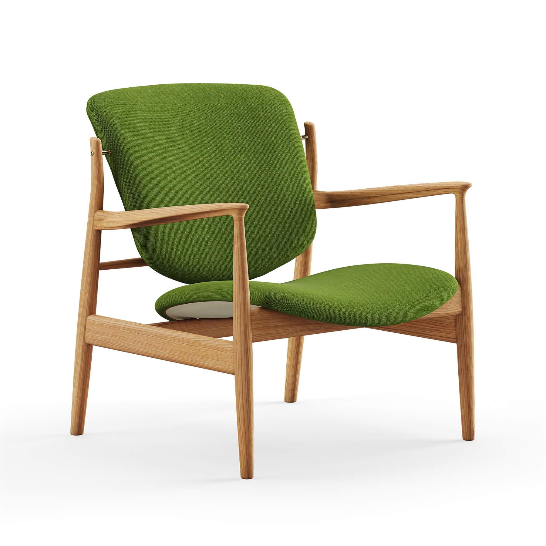 Finn Juhl The France Chair in Dark Oiled Oak