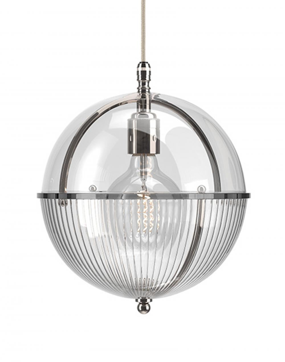 Fritz Fryer Grafton Globe Pendant Light