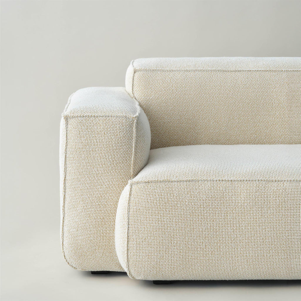 HAY Mags Soft 3+ Seater Sofa Low Armrest with Removable Cover Combination 1