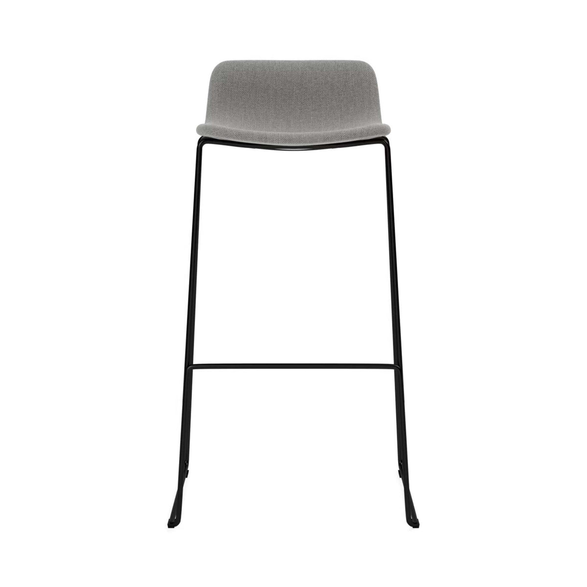 Fredericia Pato Sledge Bar Stool, Fully Upholstered