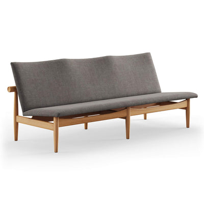 Finn Juhl The Japan 3 Seater Sofa in Dark Oiled Oak