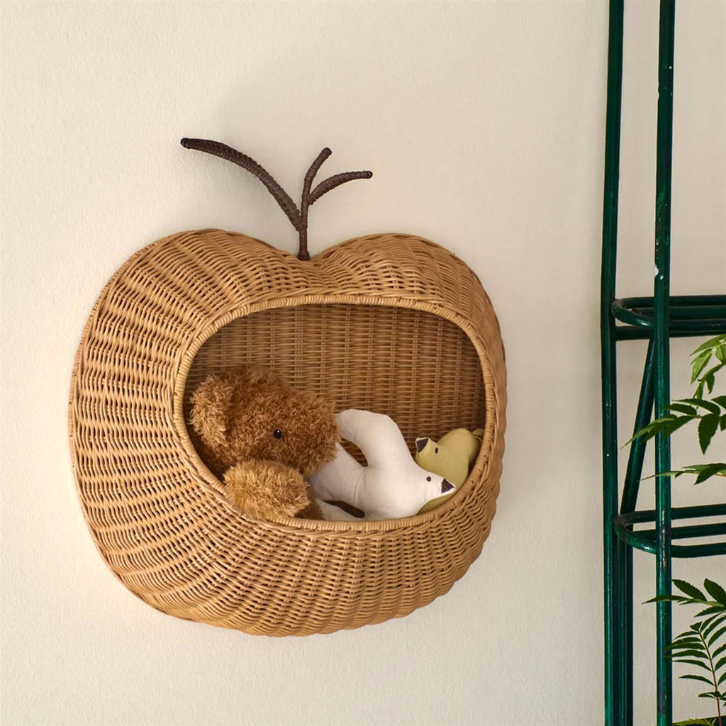 Ferm Living Apple Braided Wall Pocket