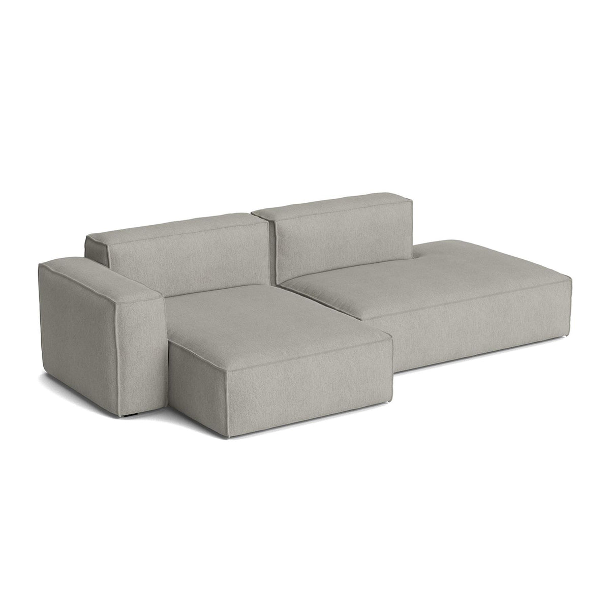 HAY Mags Soft 2+ Seater Sofa Low Armrest with Removable Cover Combination 3 Left