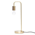 Hubsch Valley Table Lamp Brass