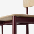Fredericia Plan Dining Chair with Metal Legs