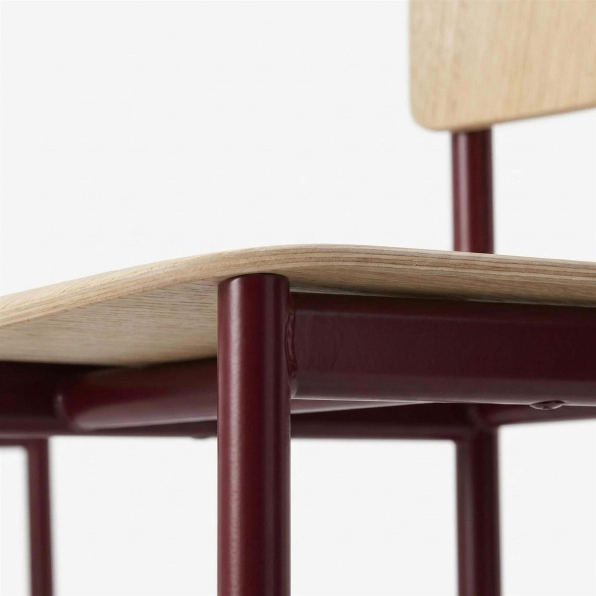 Fredericia Plan Dining Chair with Metal Legs