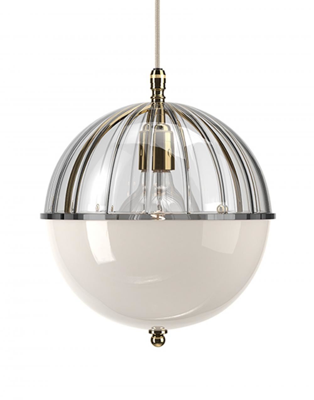 Fritz Fryer Grafton Globe Pendant Light