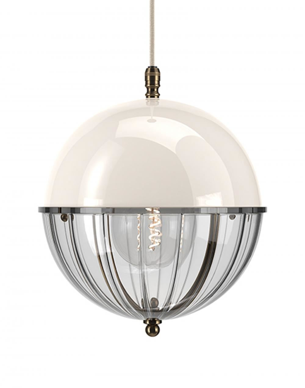 Fritz Fryer Grafton Globe Pendant Light