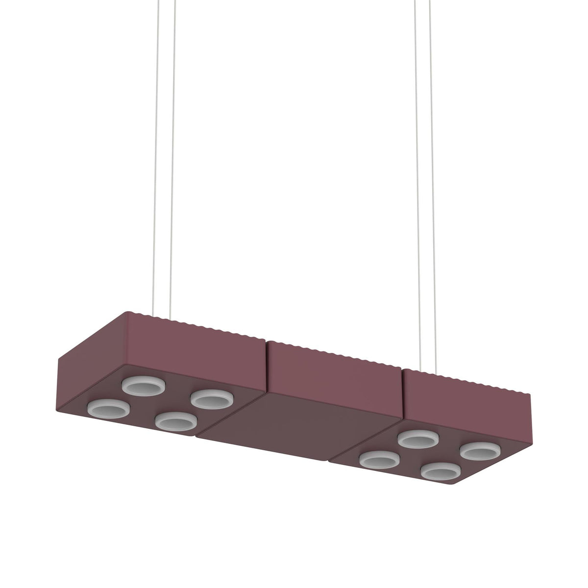 AGO Domino Triple Pendent Light