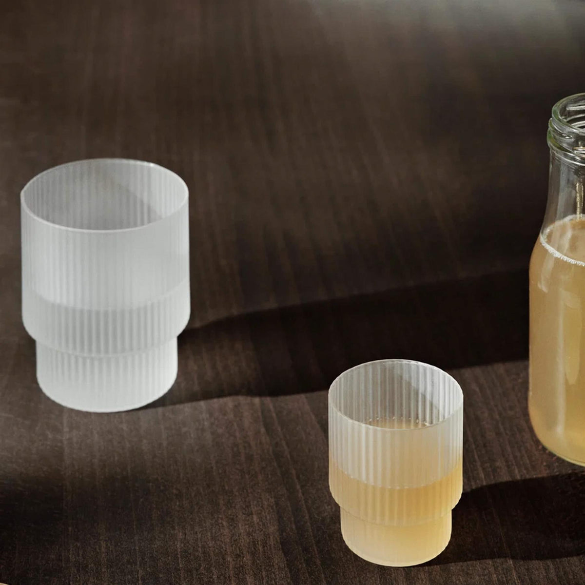 Ferm Living Ripple Glasses - Set of 4