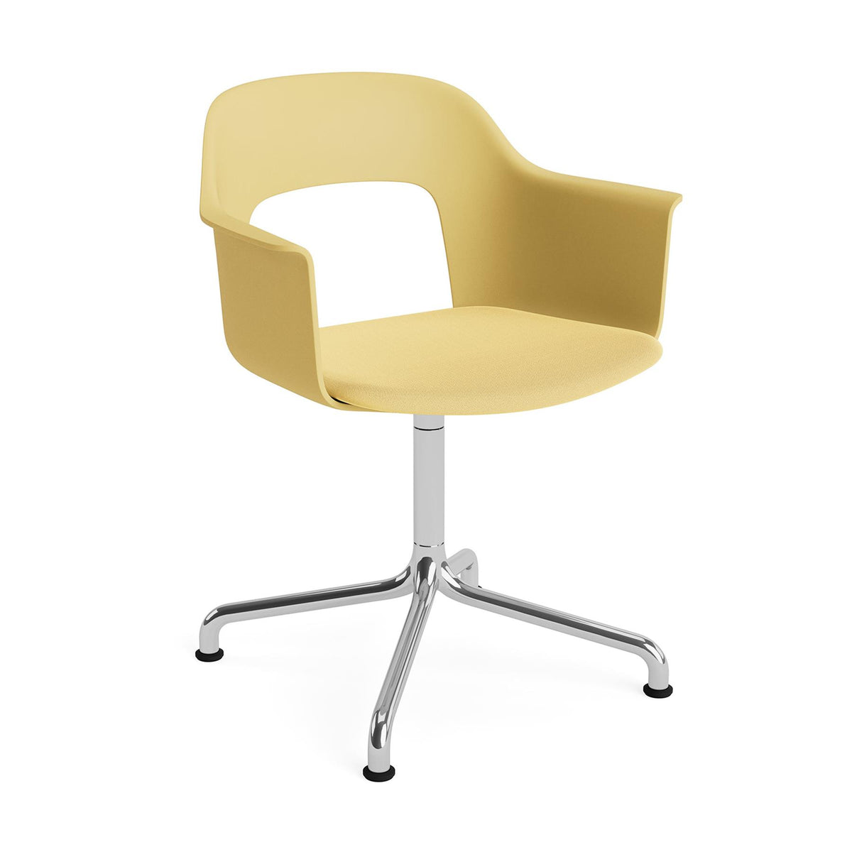 HAY Layout Armchair 253 with 4 Star Swivel Arc Base