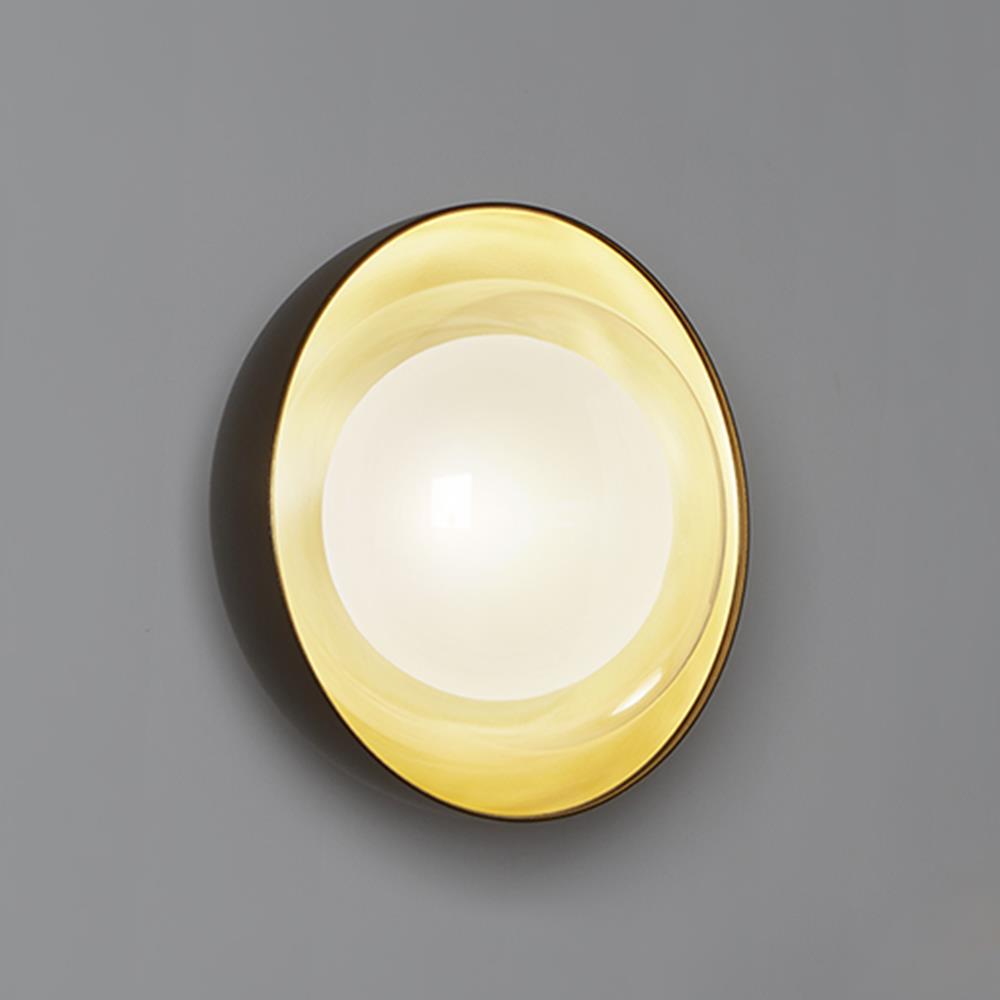 Outlet TOOY Muse Wall / Ceiling Light - Large, Sand Black with Copper