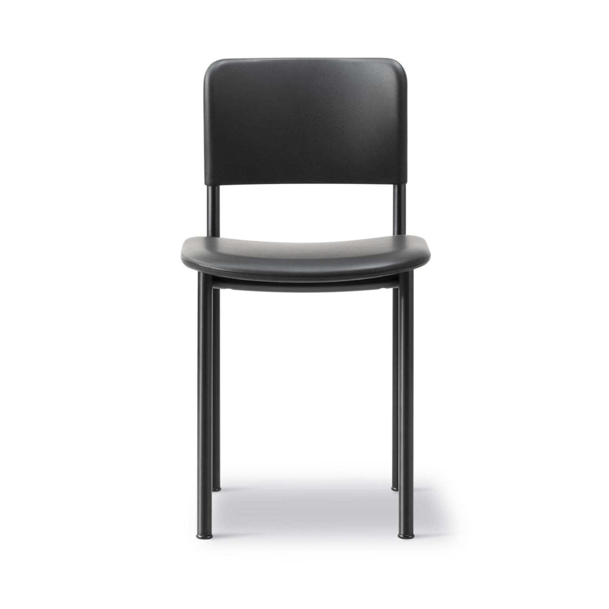 Fredericia Plan Dining Chair with Metal Legs, Fully Upholstered