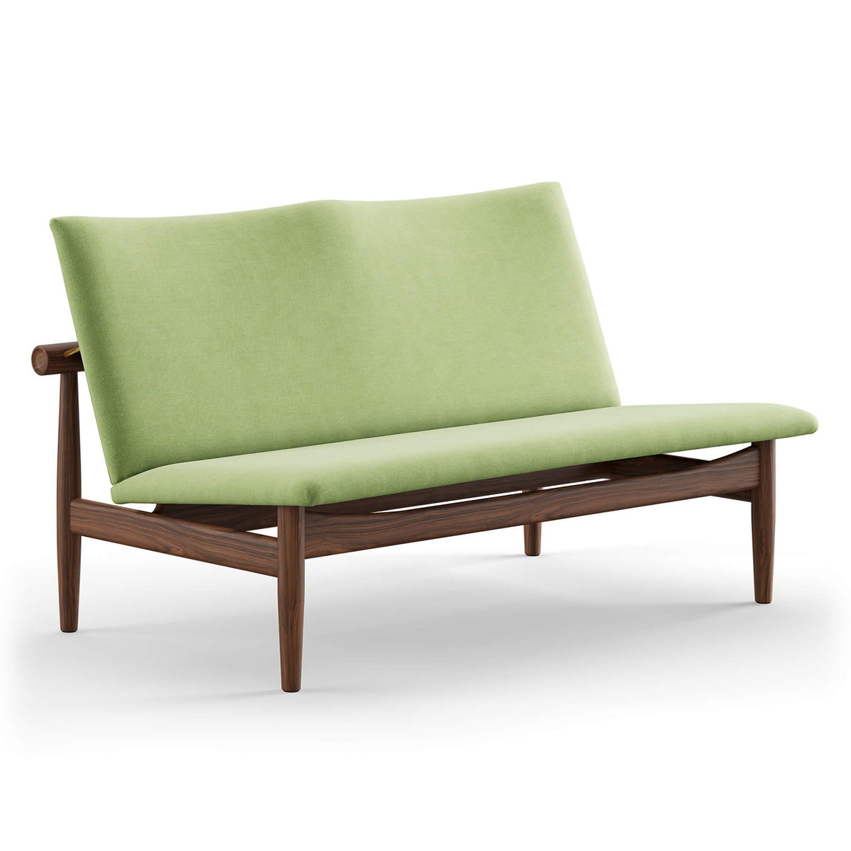 Finn Juhl The Japan 2 Seater Sofa in Walnut