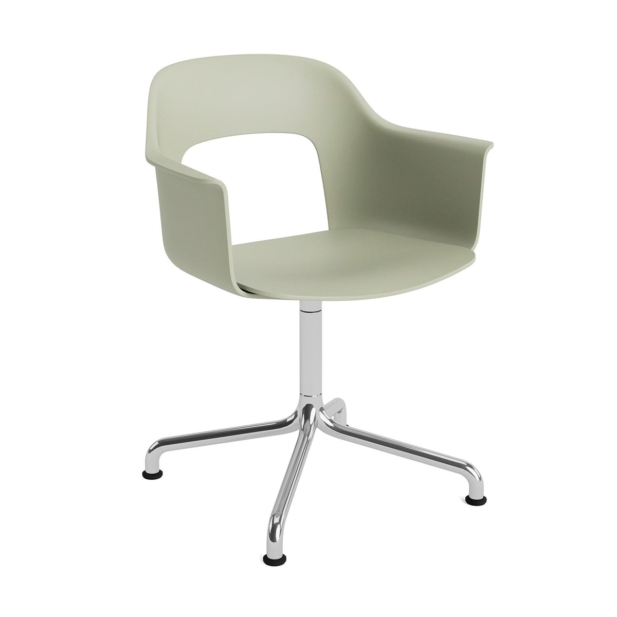 HAY Layout Armchair 251 with 4 Star Swivel Arc Base