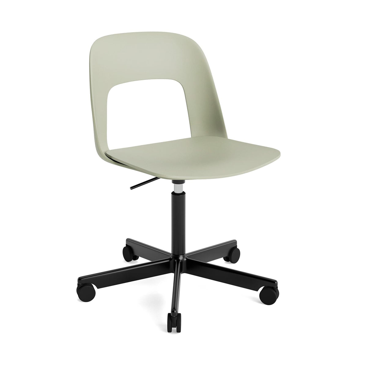 HAY Layout Chair 141 with 5 Star Swivel Wheel Base and Gas Lift