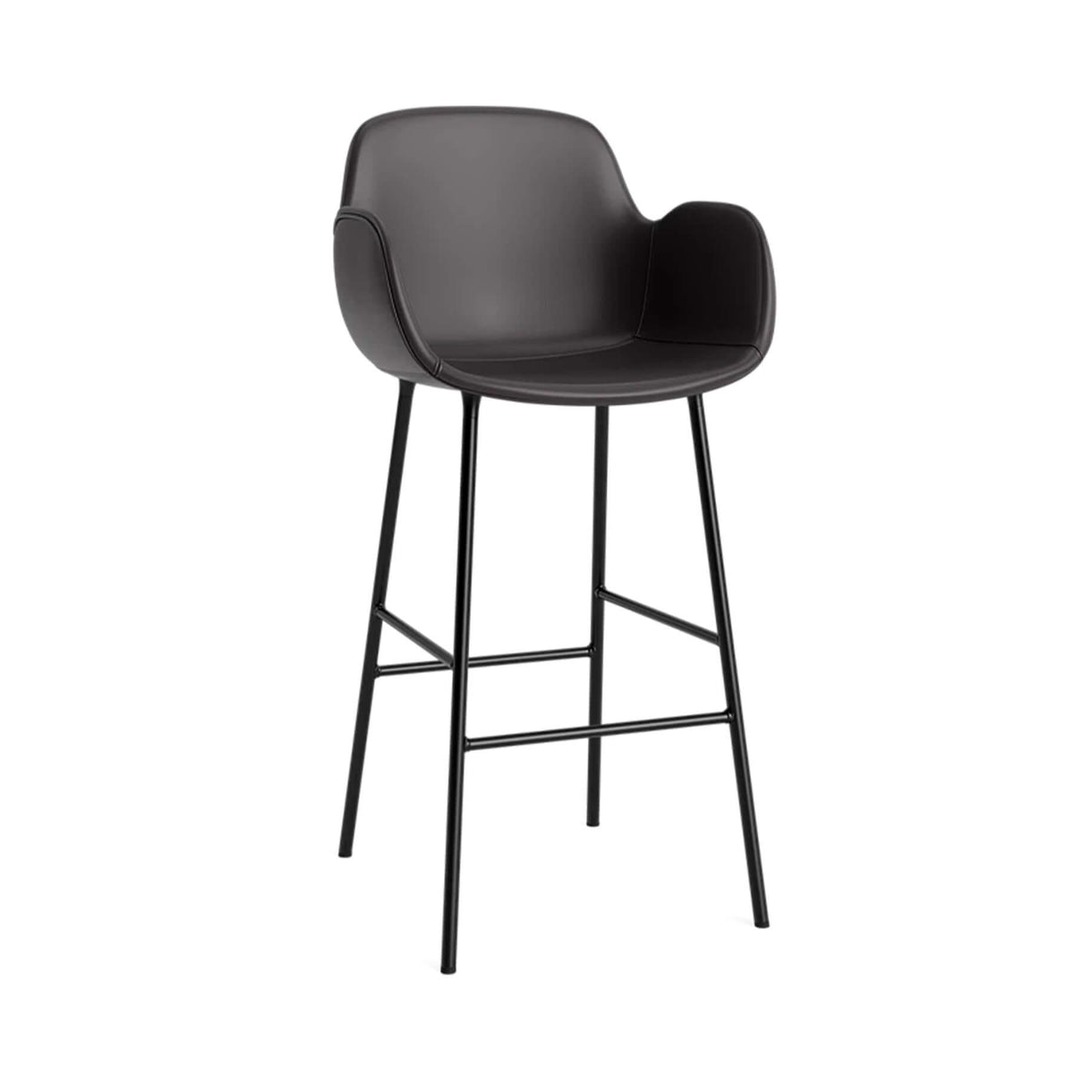 Normann Copenhagen Form Bar Armchair, Metal Legs